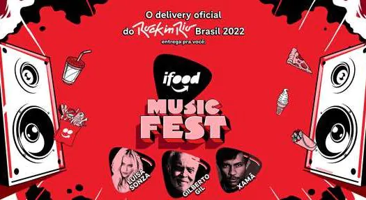 iFood celebra estreia no Rock in Rio Brasil, e realiza show Music Fest em SP