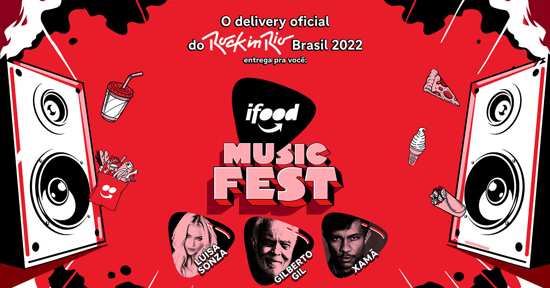 iFood celebra estreia no Rock in Rio Brasil