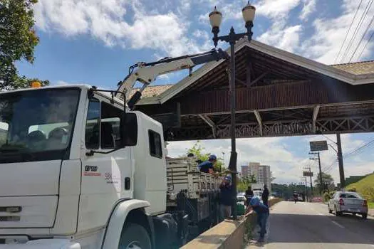 Ribeirão Pires moderniza iluminação da avenida Humberto de Campos