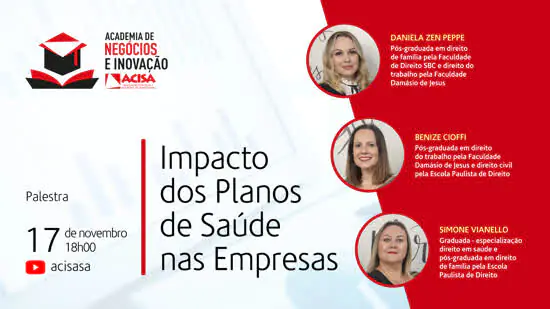 ACISA discute Impacto dos planos de saúde nas empresas