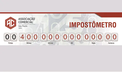 Impostômetro da ACSP chega a R$ 400 bilhões