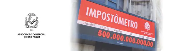 Impostômetro atinge R$ 500 bilhões