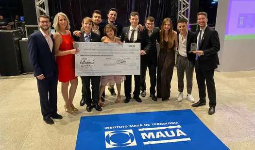 Alunos do IMT recebem a medalha de ouro no Congresso Brasileiro do Concreto 2022