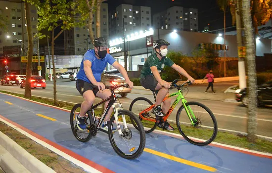 Prefeito Orlando Morando entrega revitalização da ciclovia da Avenida João Firmino