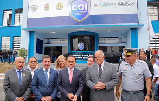 Governo do Estado inaugura Centro de Operações Integradas de São Bernardo