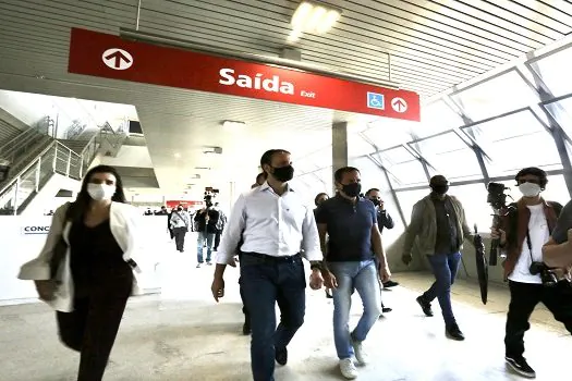 Governo de SP inaugura Estação Mendes-Vila Natal da Linha 9-Esmeralda da CPTM