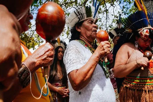 Comunidade indígena Jenipapo-Kanindé, em Aquiraz, celebrou a luta pela demarcação de terra