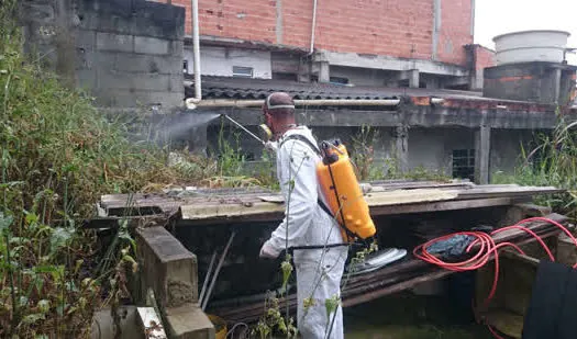 Ribeirão Pires combate infestação de lagarta de fogo no Jardim Caçula