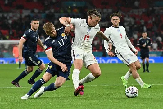 Eurocopa: Inglaterra e Escócia empatam sem gols em Wembley