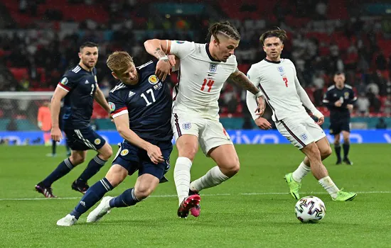 Eurocopa: Inglaterra e Escócia empatam sem gols em Wembley