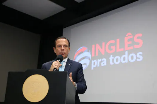 Governo de SP lança programa Inglês pra Todos