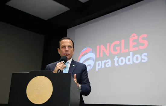 Governo de SP lança programa Inglês pra Todos