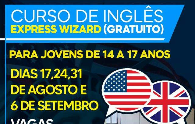 Ribeirão Pires abre inscrições para curso introdução ao inglês em parceria com a Wizard