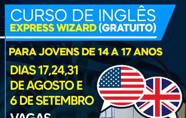 Ribeirão Pires abre inscrições para curso introdução ao inglês em parceria com a Wizard