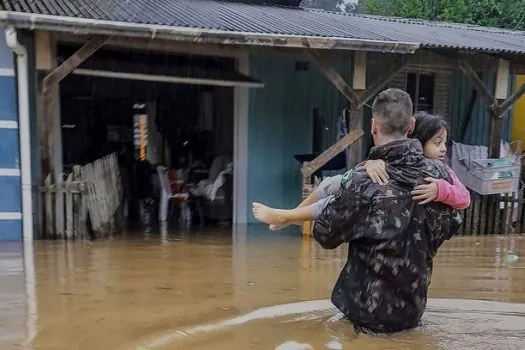 Inmet prevê mais chuva forte em parte do Rio Grande do Sul