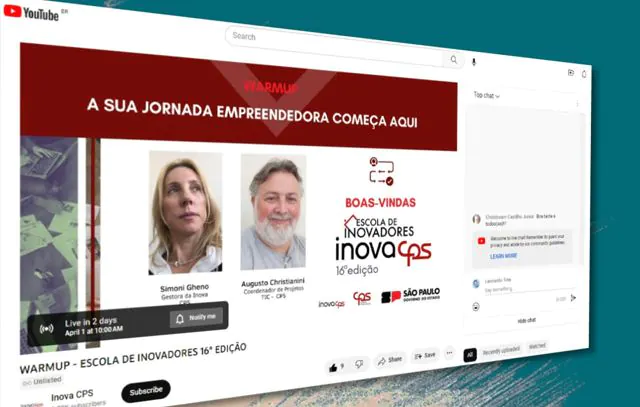 CPS divulga lista de candidatos selecionados para Escola de Inovadores