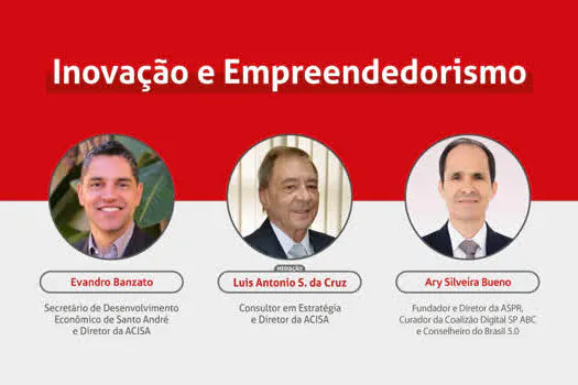 ACISA promove evento virtual sobre Inovação e Empreendedorismo