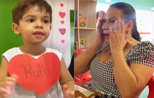 Filho de Marília Mendonça faz primeira apresentação do Dia das Mães para a avó