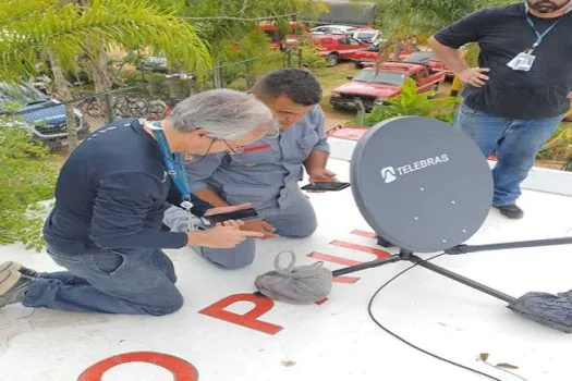 Governo Federal instala 10 antenas que garantem acesso à internet em São Sebastião