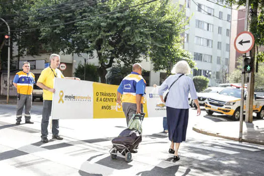 Instituto GM e Semob de São Caetano participam de ações do Maio Amarelo