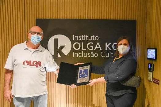 Instituto Olga Kos recebe Selo de Acessibilidade Arquitetônica