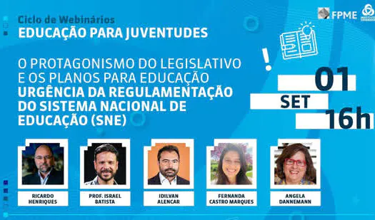 Instituto Unibanco realiza webinário sobre Sistema Nacional de Educação