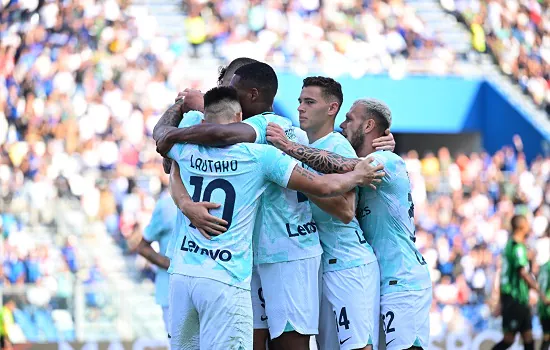 Internazionale faz 2 a 1 no Sassuolo fora de casa e reage no Campeonato Italiano