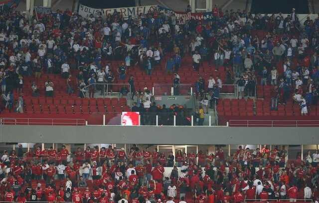 Inter promete acionar Conmebol por danos causados por torcedores do Nacional no Beira-Rio