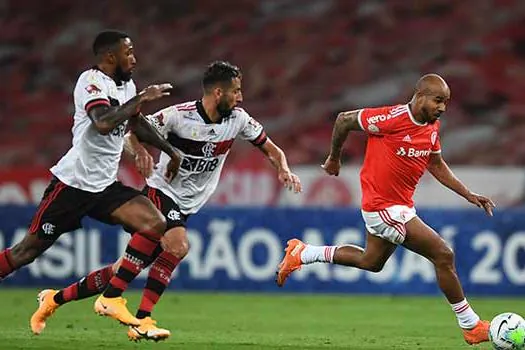 Confronto dos líderes, Internacional e Flamengo, termina empatado no Beira-Rio