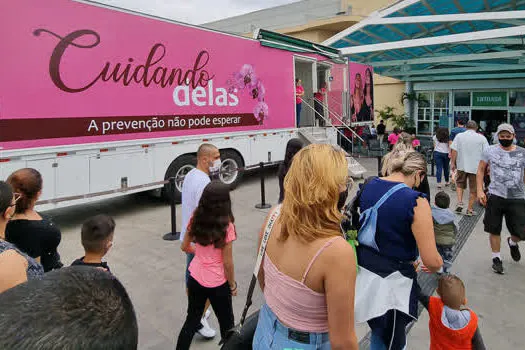 Internacional Shopping e Centro de Diagnostico promovem Carreta da Mamografia