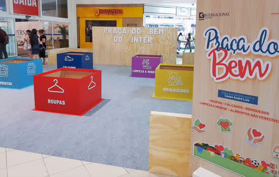 Internacional Shopping incentiva doação de brinquedos