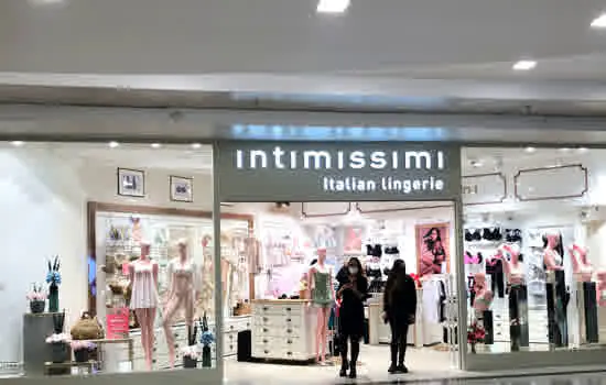 Shopping ABC recebe primeira loja Intimissimi de Santo André