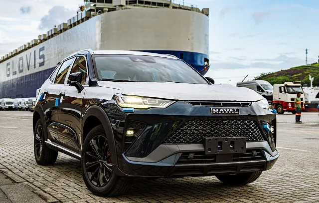 Invasão pelo porto – Haval H6 GT chega ao Brasil