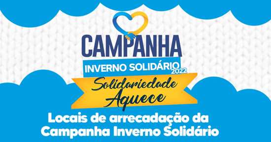 Campanha Inverno Solidário conta com 9 pontos de arrecadação