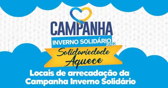 Campanha Inverno Solidário conta com 9 pontos de arrecadação