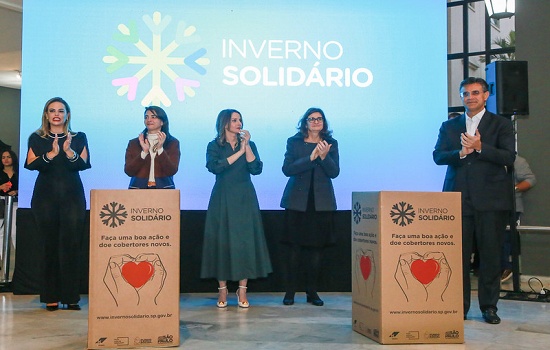 Rodrigo Garcia lança campanha Inverno Solidário