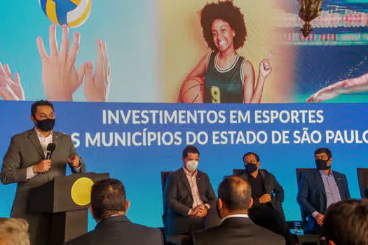 SP anuncia investimento de R$ 36 milhões em equipamentos esportivos