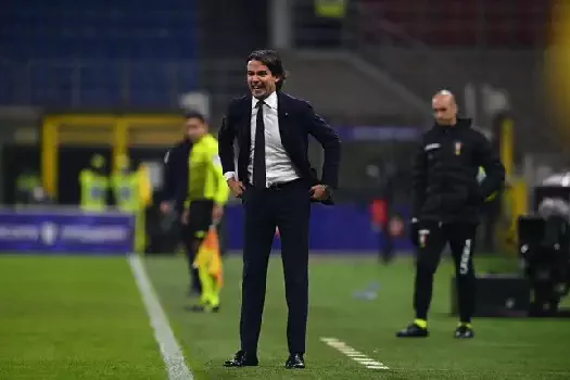 Inzaghi admite pressão no comando da Inter e elogia o futebol do Barcelona