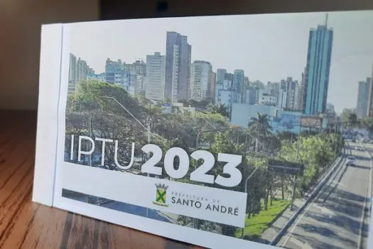 Morador de Santo André pode pagar IPTU com até 10% de desconto