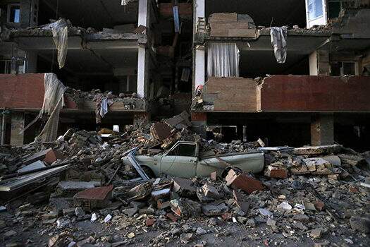 Sobe para 537 número de mortos em terremoto na fronteira entre Irã e Iraque