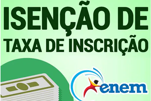 Prazo para candidato do Enem 2021 pedir isenção termina nesta sexta-feira