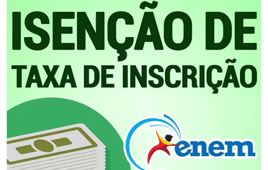 Prazo para candidato do Enem 2021 pedir isenção termina nesta sexta-feira