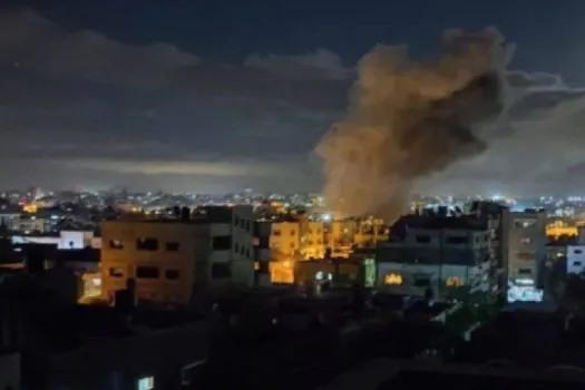 Israel bombardeia Gaza após disparo de foguetes e ataque mortal a Nablus