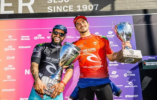 Surfe: Ítalo Ferreira vence Medina na final da etapa de Newcastle