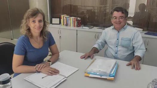 Professor Jander apresenta demandas da Educação para a Secretária de São Caetano