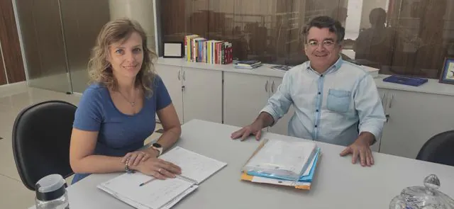 Professor Jander apresenta demandas da Educação para a Secretária de São Caetano