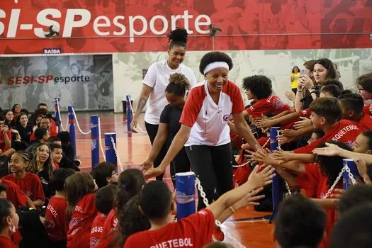 Santo André participa de encontro do Instituto Janeth Arcain com ídolos do esporte