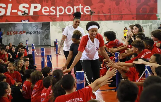 Santo André participa de encontro do Instituto Janeth Arcain com ídolos do esporte