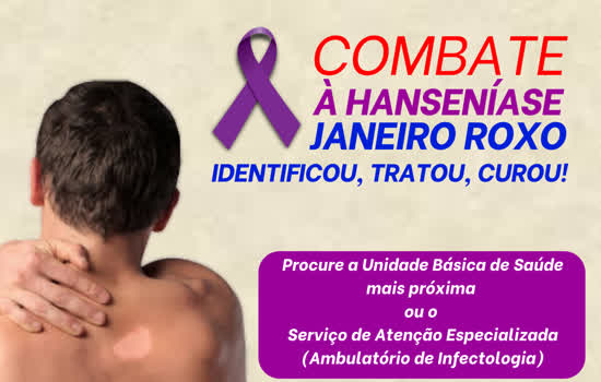 Ribeirão Pires reforça combate à hanseníase no Janeiro Roxo