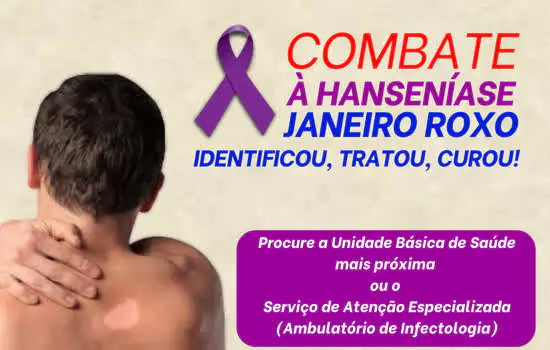 Ribeirão Pires reforça combate à hanseníase no Janeiro Roxo